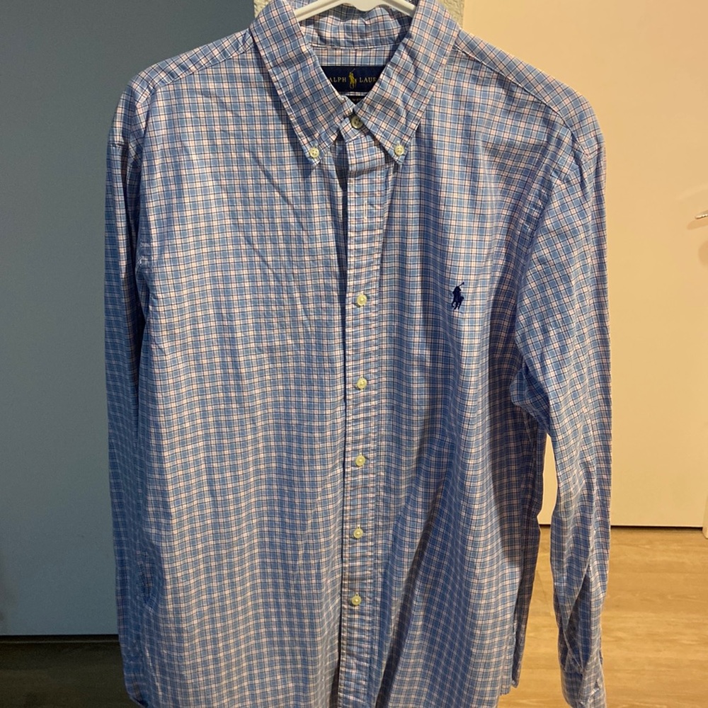 Polo Ralph Lauren long sleeve plaid button up